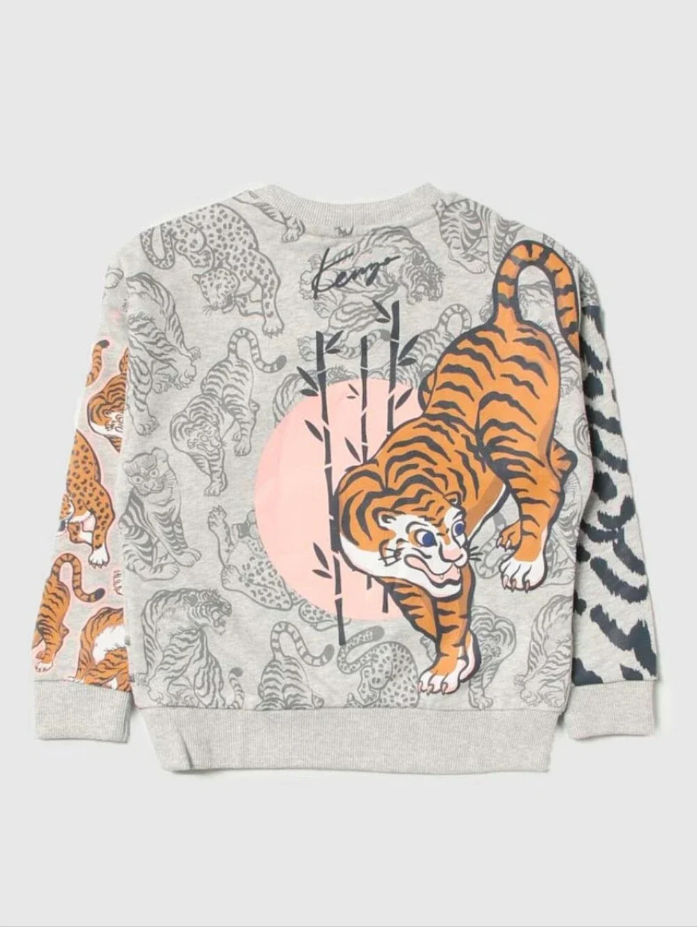 Kenzo Kid's Tiger Print Sweatshirt Size 12 NWT
